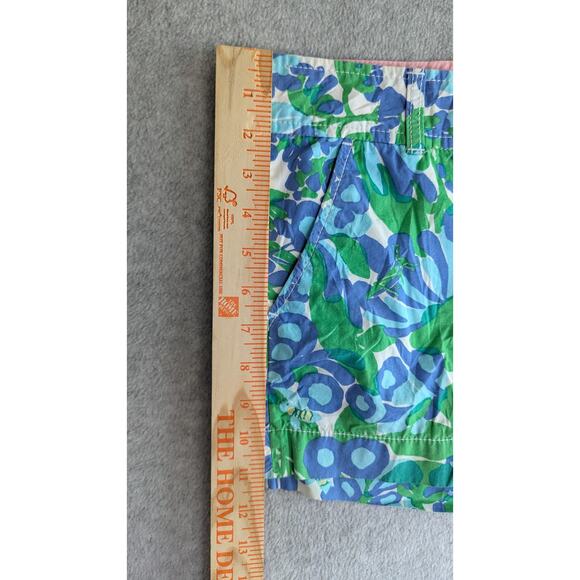 LILLY PULITZER Women Shorts Size 0‎ Callahan Grape Print Preppy Resort Cruise - Picture 10 of 10